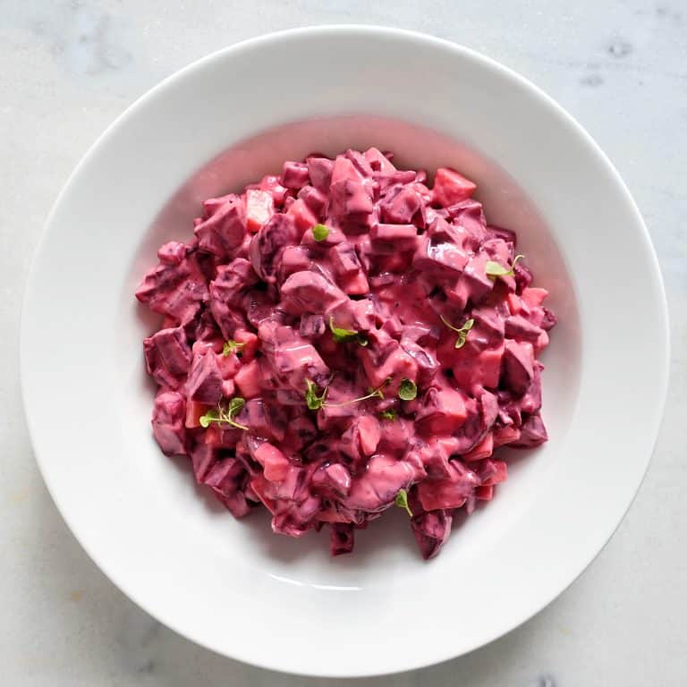 Vegansk rödbetssallad