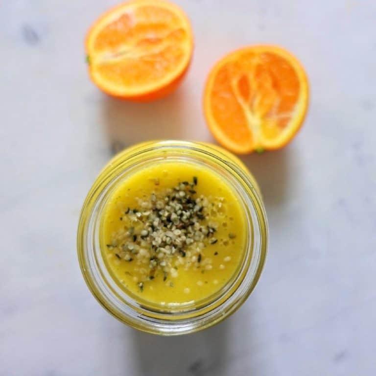 Smoothie apelsin och gurkmeja