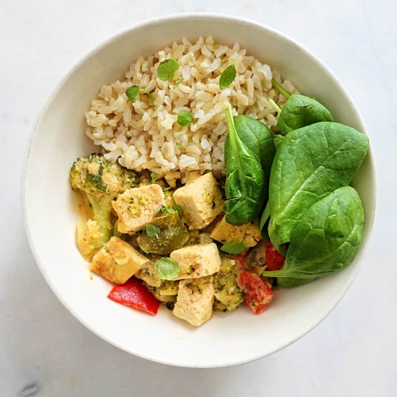 Vegansk thai red curry