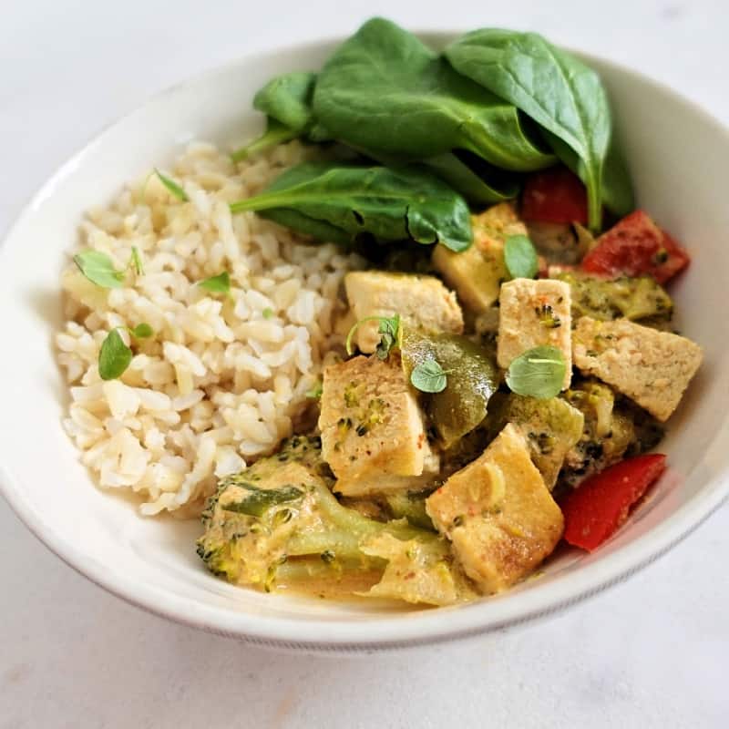 Vegansk thai red curry