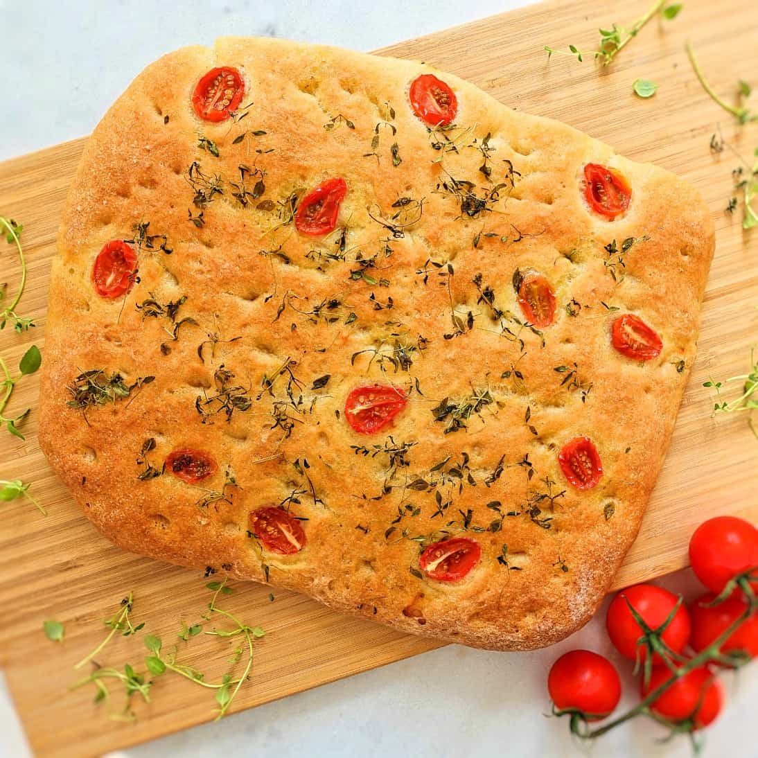 Glutenfri focaccia