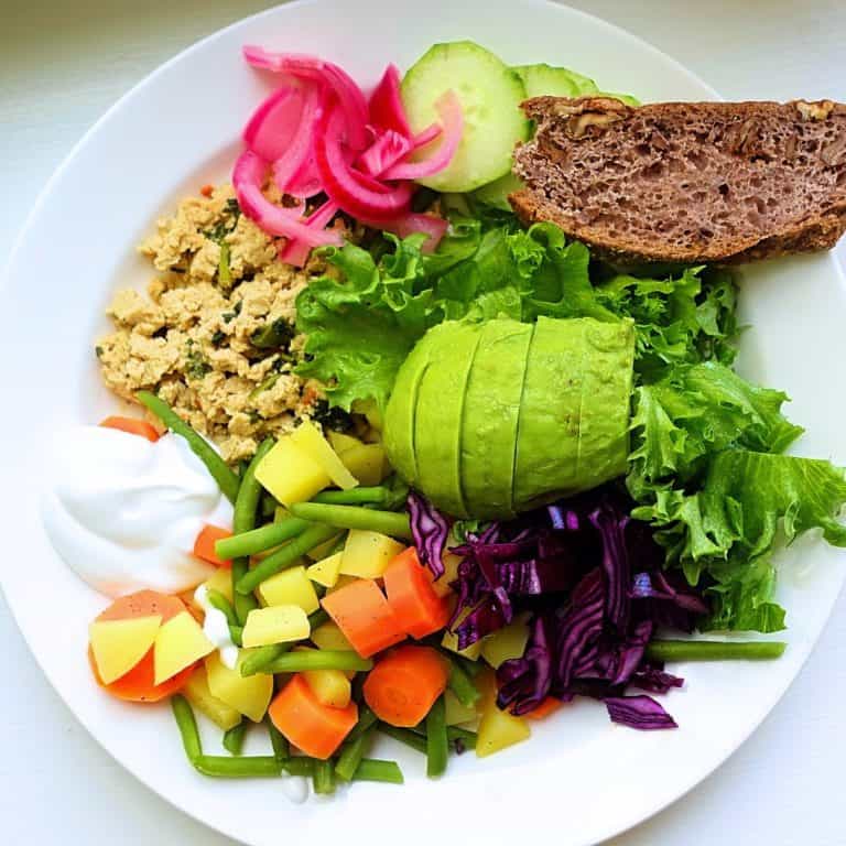 Scrambled tofu