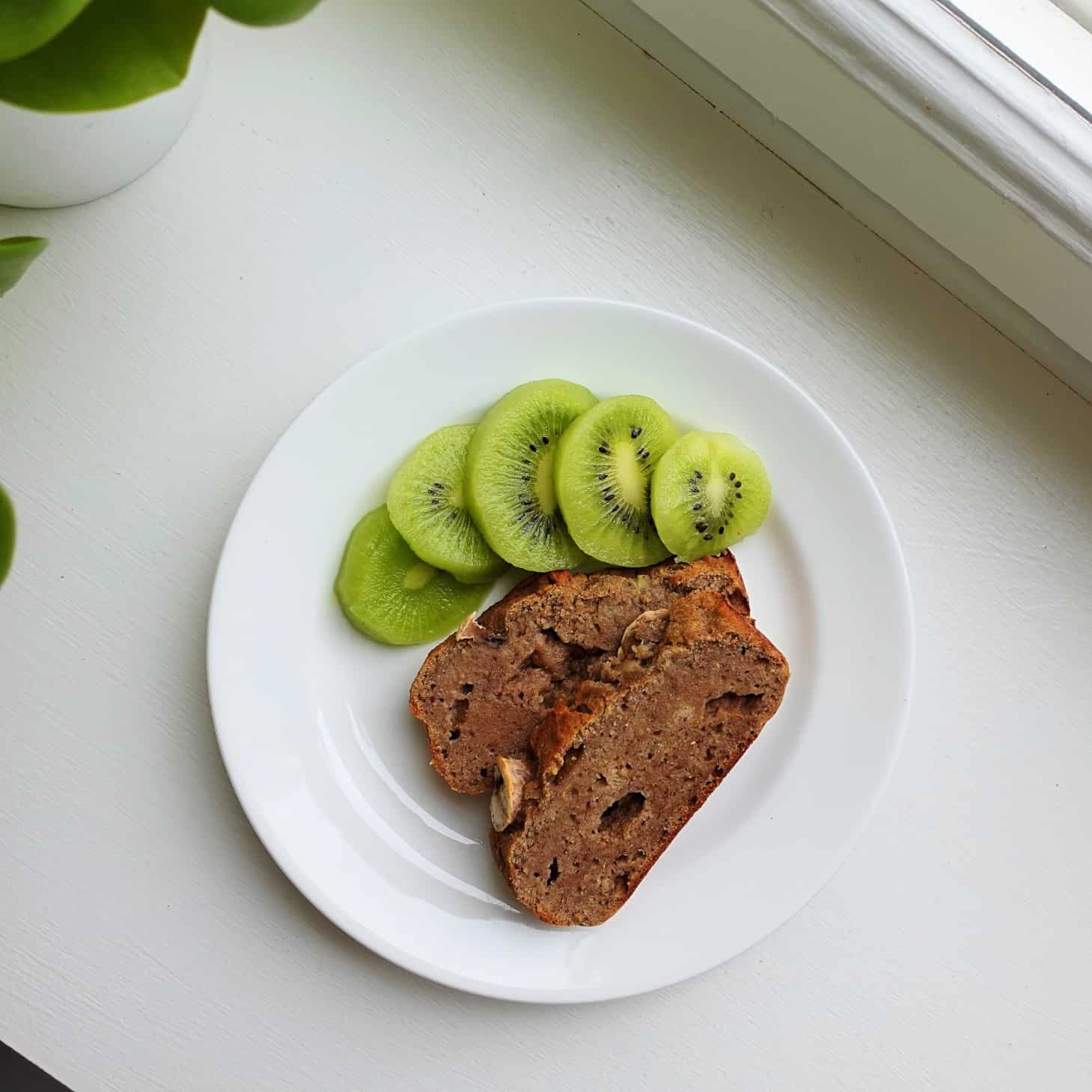 Glutenfri vegansk banankaka bovete hirs