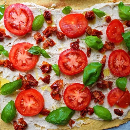quinoa hirs flatbread