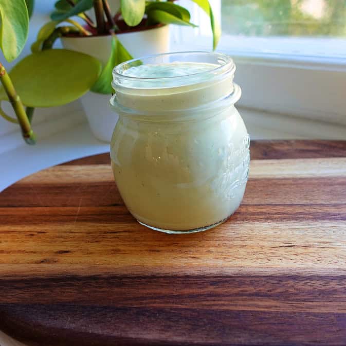 Vegansk jalapeño-dressing