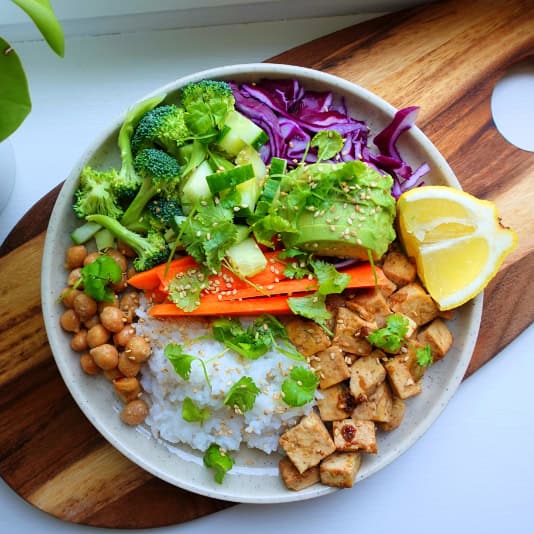 Asiatisk bowl