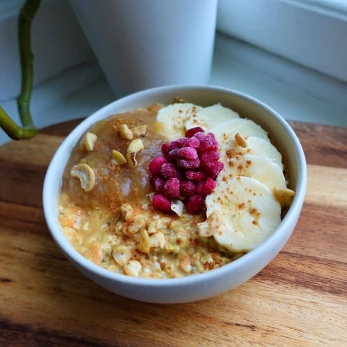 Overnight oats med antiinflammatoriska kryddor