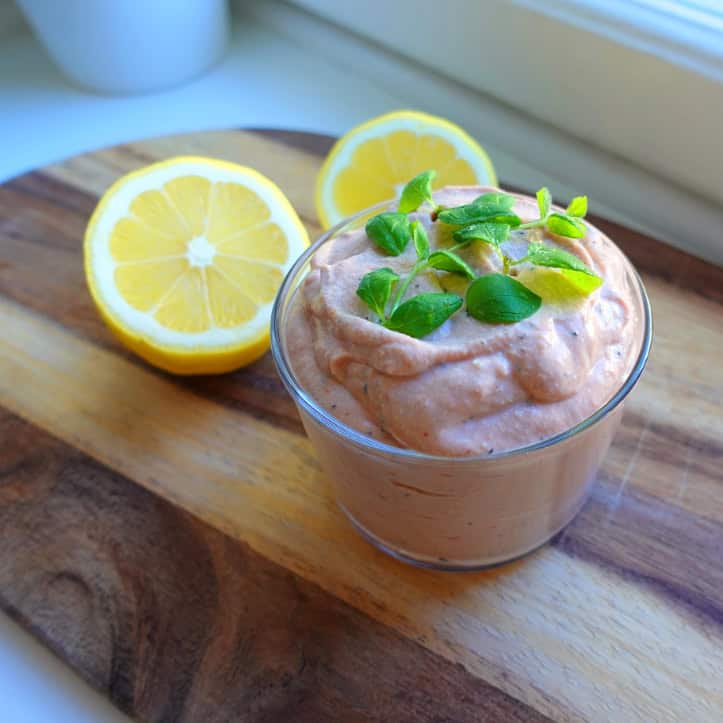Tofuspread med tomat och timjan