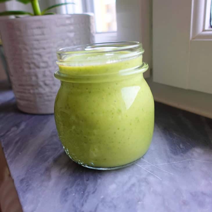 Avokadodressing med persilja och citron