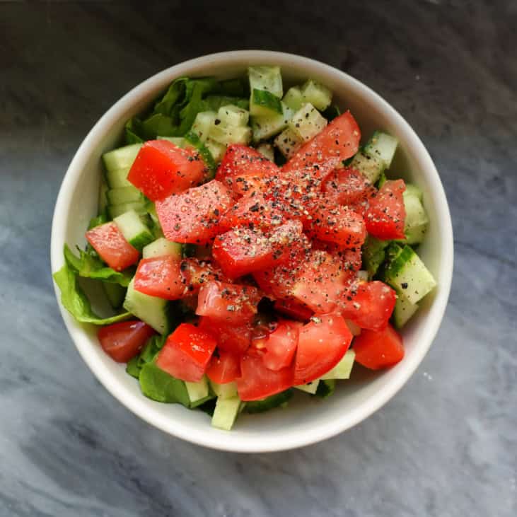 Tomatsallad